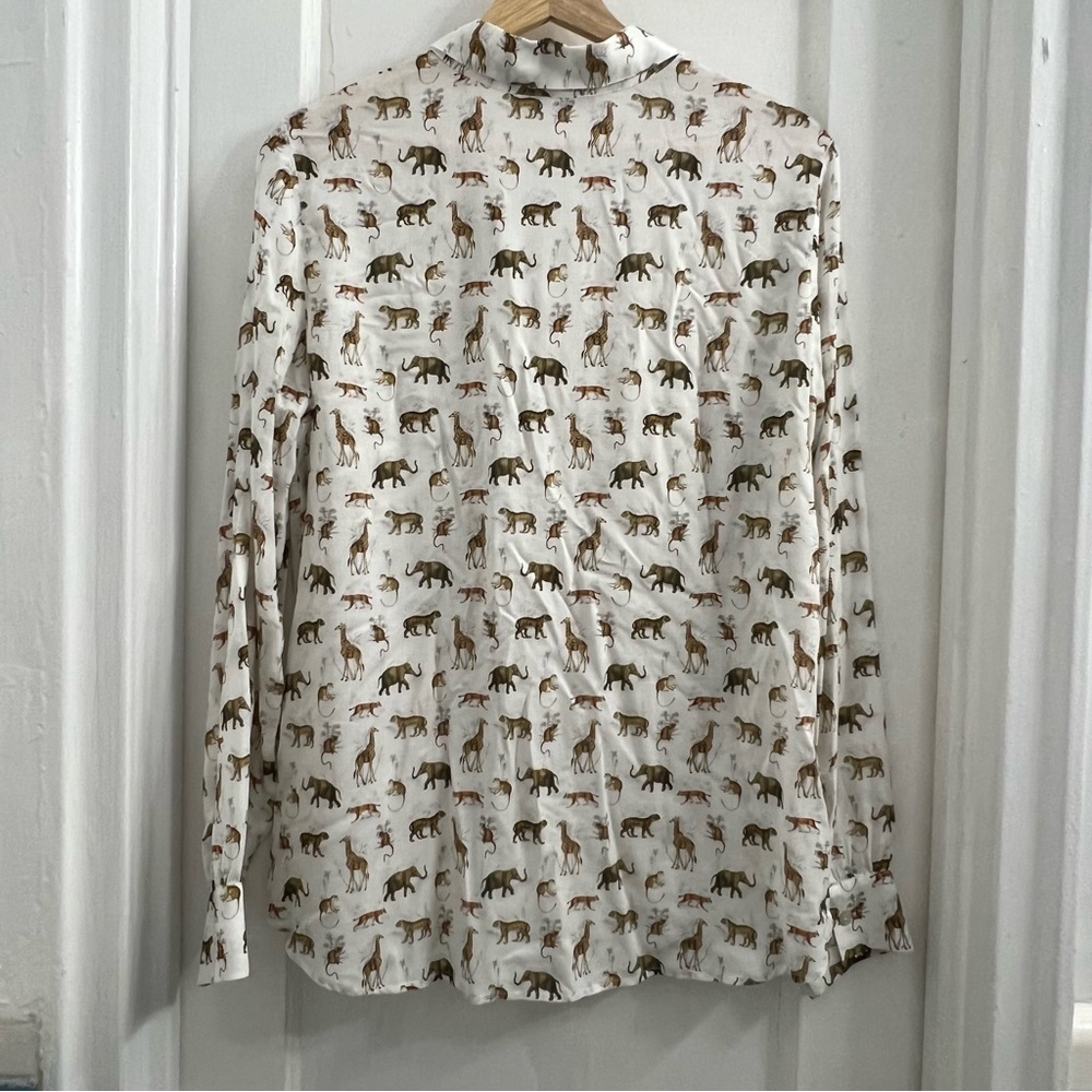 la fee‎ Maraboutee Safari Print Button Down, EU size 40 - Picture 2 of 6